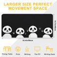 thumbnail image 2 of Extended Gaming Mouse Pad, 35.4"x15.7" Cute Pandas Desk Mat for Keyboard and Mouse, Non-Slip Water-Resistant, 2 of 7