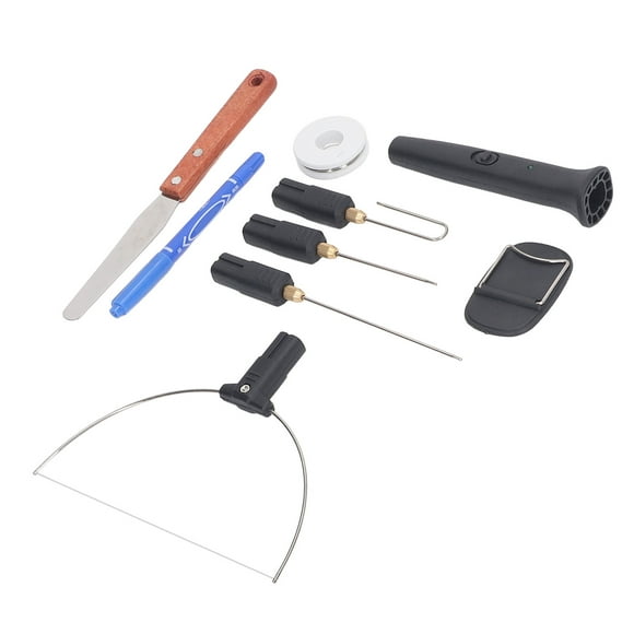 Foam Cutter Tool, 4 In 1 Electric Foam Cutter Foam Cutter Set 4 In 1 Foam Cutter Set with Voltage Controller Hot Wire Foam Board Cutting Machine Kit 27W AC 100-240V