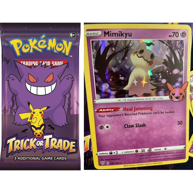 Pokémon Trading Card Games: Trick or Trade BOOster Bundle ...