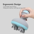 thumbnail image 3 of MINI Head Massager Brain Relax Electric Massager 3D Portable Waterproof One-button Adjustable, 3 of 8