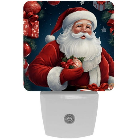 

Santa Claus LED Square Night Lights - Energy Efficient and Stylish Room Lighting Solution