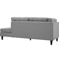 thumbnail image 5 of Modway Empress Upholstered Polyester Fabric Right Facing Chaise in Light Gray, 5 of 5