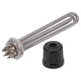 thumbnail image 1 of Portable Water Heater Stainless Steel High Thermal Efficiency Safe Reliable Pool Warmer for Drying Furnace Drying Box3000W 1.5in BSP, 1 of 4