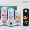 thumbnail image 3 of Botella de agua al vacío con forma de taza de Pokémon Pikachu para niños, para beber, deportes, portátil, de gran capacidad, para exteriores, térmica, de acero inoxidable, 3 of 5