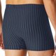 thumbnail image 3 of SCHIESSER Bóxers para hombre, paquete de 3 - «95/5», algodón elástico, lisos/rayados Azul XL (X-Large), 3 of 5