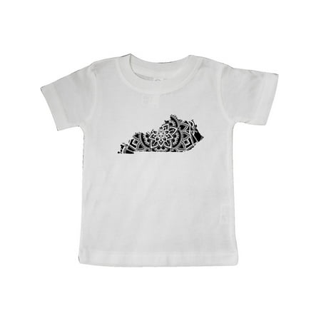 

Inktastic Kentucky Silhouette Mandala Gift Baby Boy or Baby Girl T-Shirt