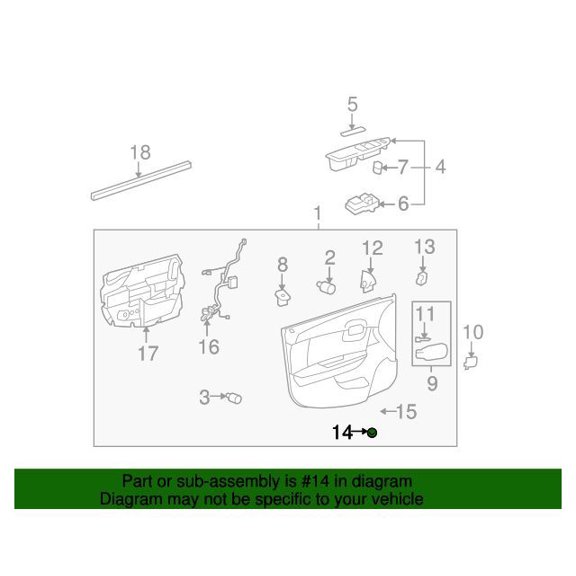 GM 15835338 Switchr/Cmpt Lid Rel