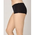 thumbnail image 2 of Maidenform Boyshort One Fab Fit Microfiber Womens Underwear With Lace Stretch Full Coverage sz 5-9 40760, 2 of 8