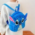 thumbnail image 2 of Mochila de peluche Kawaii de Lilo & Stitch, de gran capacidad, color azul y rosa, ideal como regalo para niños., 2 of 5
