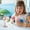 Pink, variant on RyanK Clearance Fans Usb Charging Cartoon Desktop Fan Desk Surface Solid Color Fan Dormitory Home Three-speed Small Table Fan