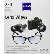 Zeiss Pre-Moistened Lens Cleaning , 220 Count