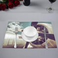 thumbnail image 2 of MKHERT Old Aircraft Airplane Engine Placemats Table Mats for Dining Room Kitchen Table Decoration 12x18 inch,Set of 4, 2 of 4