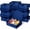 Navy, variant on XIMEI 12-Pack Black Gift Boxes with Lids, 12"x9.8"x3.1", Luxury Groomsmen Proposal Box with Ribbon, for Bridesmaid/Graduation/Christmas/Wedding/Birthday/Party