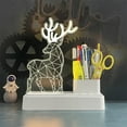 thumbnail image 1 of LSLJS Pen Holder with LED Light Pen Organizer for Desk Desktop Organizer Pencil Organizer Desk Decoration for Office Home School Good Gift, Pen Holder, 1 of 7