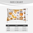 thumbnail image 4 of Susaid Honey Bee Set Print Pillowcases Multiple Size, Pillow Cover Super Soft Envelope Closure Standard Pillow Case-20"x30", 4 of 6