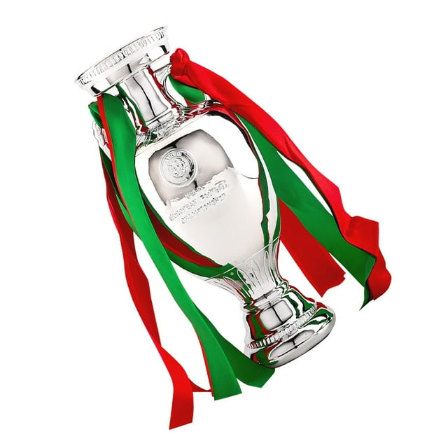 Soidarity Trofeos de ganadores de la Copa Europea 1:1, modelo de trofeo de fútbol europeo, modelo de trofeo de campeón 2021, colección de objetos de Ropa Deportiva, Zapatos No.1 Soidarity OD016725-01
