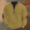 thumbnail image 1 of Blusas y camisas de manga larga con cuello redondo Sudadera con capucha de cuello redondo para hombre Jersey estampado Blusa de poliéster de manga larga para hombre, 1 of 4