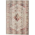 thumbnail image 3 of Nourison Vintage Kashan VKA08 Indoor only Area Rug - Ivory Red 5'3" x 7'10", 3 of 10