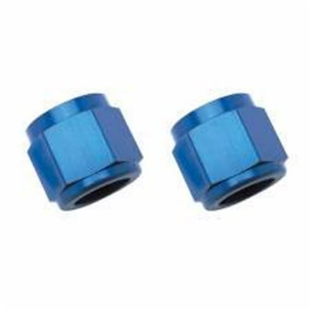 

0.37 in. Blue Anodize Tube Nut - Pack of 2