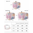 thumbnail image 3 of Fsddascl Summer Coral Toaster Cover 4 Slice, Large Kitchen Appliance Covers, Ocean Vintage Sea Watercolor Plant Toaster Oven Cover with Loop, Bread Machine Cover Polyester Dust Cover Protection, 3 of 5