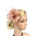 thumbnail image 2 of Feather Fascinator 1920s Great Hair Clips Hair Accessories, 2 of 4