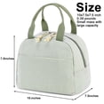 thumbnail image 4 of Bolsa de almuerzo Bluboon, aislante de pana, reutilizable, de gran capacidad, 4 of 9