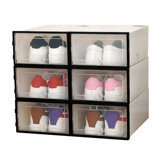 Shoe Box Drawer Home Organizers Diy Clear Plastic Storage Transpa Folding Shoes Boxes Container For Organizer Com Shoe Box Drawer Home Organizers Diy, Clear Shoe Box Storage Containers Singapore