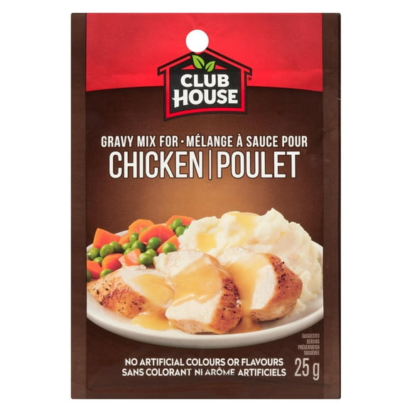 Club House, Dry Sauce/Seasoning/Marinade Mix, Chicken Gravy, 25g