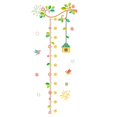 thumbnail image 1 of MesaSe 1 Sheet Wall Ruler Adhesive DIY Colorful Children Cartoon PVC Height Chart Household Supplies, 1 of 10