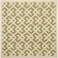 thumbnail image 1 of Safavieh Courtyard Green Indoor Outdoor Rug - Square 5'3", 1 of 4