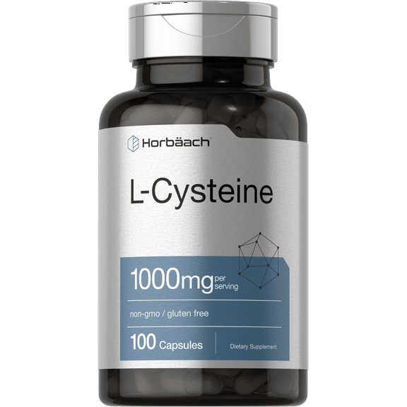 L Cysteine 1000mg | 100 Capsules | by Horbaach