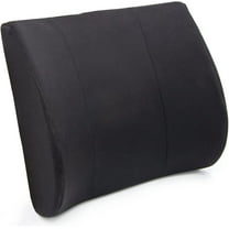 DMI Lumbar Cushions 14 x 3.88 x 13 Black 55573010200