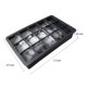 thumbnail image 5 of Bandejas de cubitos de hielo, moldes de silicona para cubitos de hielo de 15 cavidades, sin BPA, bandeja de hielo apilable, fácil liberación, hielo para cóctel, whisky, alimentos para bebés, chocolate MFZFUKR 2033776-2, 5 of 8