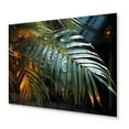 thumbnail image 2 of Designart "Tropical Paradise Beach Photo I" Floral Metal Art Living Room, 2 of 5