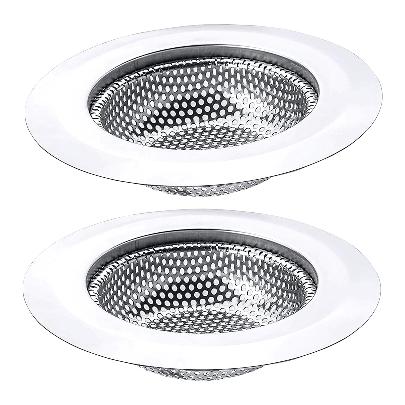 Sink Strainer, Stainless Steel Kitchen Sink Strainer, Wide Edge