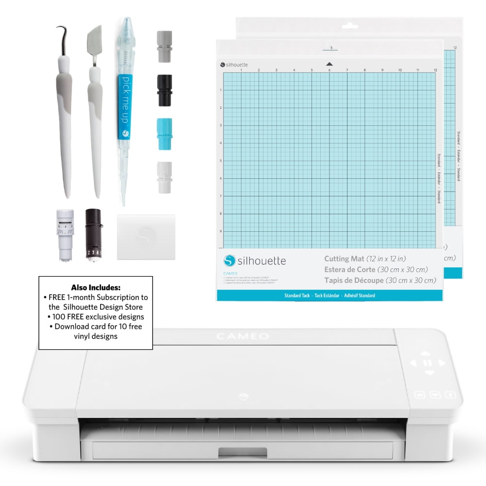 Silhouette Cameo 4 Essentials Bundle