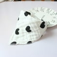thumbnail image 2 of Wisremt 8 Layers Baby Kids Soft Cotton Gauze Bib Towelborn Saliva Scarf Burp Cloths, 2 of 6