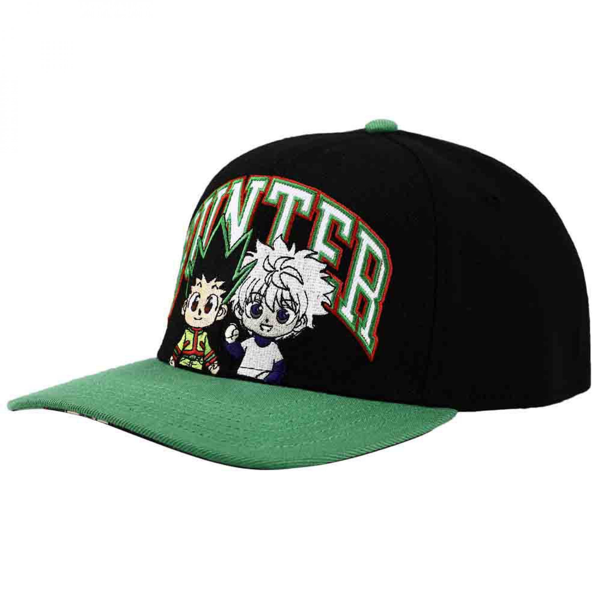 Hunter X Hunter Gon And Killua Elite Flex Pre Curved Bill Snapback Walmart Com