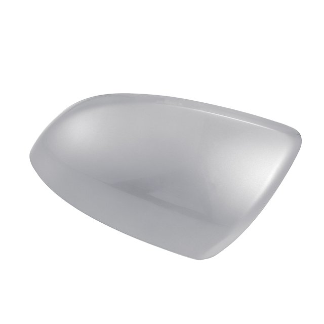 Unique Bargains 1PC Left Side Mirror Cover Cap for Mazda 3 2010-2011 GS1E691N7A87 Silver Tone