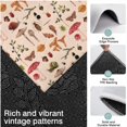 thumbnail image 3 of Red Mushroom Insect Light Pattern Kitchen Rugs Sets Of 3,Kitchen Runner Rugs Non Skid Washable,Decorative Kitchen Floor Mats for Kitchen,Sink,Laundry,17"x30"+ 17"x47" + 17"x59", 3 of 6