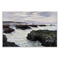 thumbnail image 2 of Monet Wall Art Collection The The Rocks at Pourville, Low Tide, 1882 Canvas Prints Wrapped Gallery Wall Art | Stretched and Framed Ready to Hang 8X12,, 2 of 4