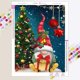 thumbnail image 1 of Pintura de diamantes 5D DIY, póster de Gnomo de Navidad, pintura de diamantes de cristal, bordado de mosaico, Kit de punto de cruz, decoración del hogar, nueva serie, 1 of 4