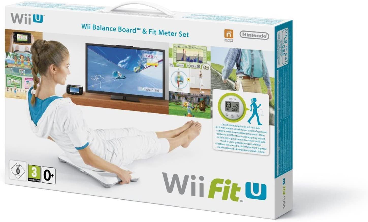 Aventurero Fiel también Nintendo Wii Fit U Bundle - Walmart.com