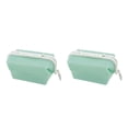 thumbnail image 4 of Cateissary Bolsa de almacenamiento de alimentos plegable, contenedor de sellado reutilizable para aperitivos, organizador de nevera, accesorios de despensa Verde 2piezas Cateissary CBP187836, 4 of 6