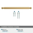 thumbnail image 4 of Amerock Ballard 8-13/16 inch (224mm) Center-to-Center Champagne Bronze Cabinet Pull, 4 of 6