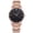 CB105_Rose Gold with Black Dial, variant on Womens Watch 2026 Quartz Casual Elegant Small Wrist Watch Round Face Gift for Her Silver with Black Dial