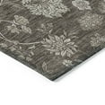 thumbnail image 4 of Addison Rugs Chantille Indoor/Outdoor Transitional Floral Chocolate Washable Rectangle Rug, 3' x 5', 4 of 6