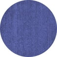 thumbnail image 1 of Ahgly Company Indoor Round Oriental Blue Industrial Area Rugs, 8' Round, 1 of 4