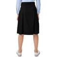thumbnail image 4 of Classroom School Uniforms Girls Longer Length Kick Pleat Skirt, 4 of 7