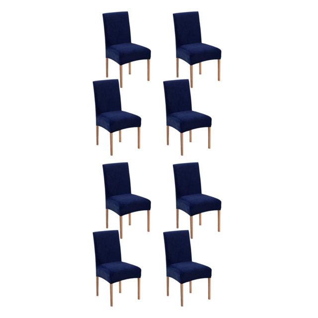 Toystoory 2 fundas para sillas de comedor hechas de terciopelo para una máquina de asiento y cómoda. Type5 NO5